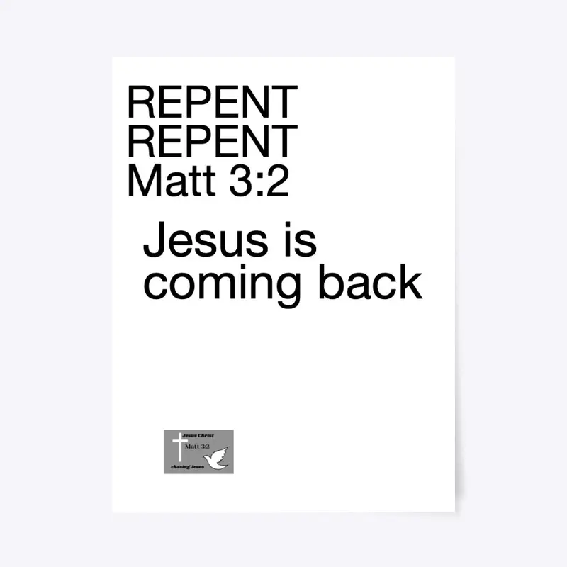 Jesus is coming back